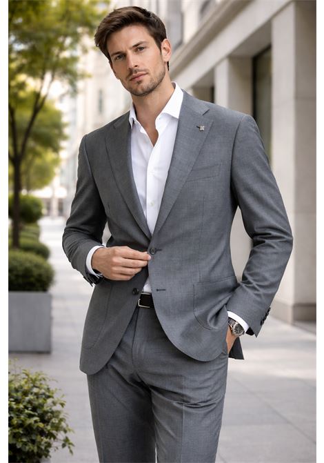 Tagliatore abito uomo grigio extralight in lana vergine con giacca destrutturata TAGLIATORE | Abiti | 2SMC22K01 150153S3057